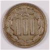 Image 2 : 1870 THREE CENT NICKEL XF-45