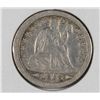 Image 1 : 1853 SEATED DIME VF-30