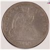 Image 1 : 1874 SEATED HALF DOLLAR GOOD