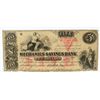 Image 1 : 1863 $5 Mechanics Savings Bank GA