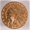 Image 1 : 1909 2.50 INDIAN GOLD MS63 (CLEANED)