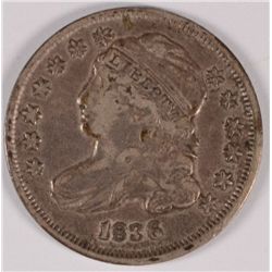 1836 Bust Dime XF+ ORIGINAL PATINA