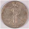 Image 1 : 1921-D WALKING LIBERTY HALF DOLLAR, CHOICE VF+  ORIGINAL,  RARE IN THIS GRADE