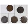 Image 2 : (5) DIFFERENT DATED LAGRE CENTS (25, 26, 27, 28, 29)
