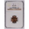 Image 1 : 1901 INDIAN HEAD CENT NGC MS-63 RB