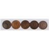 Image 2 : (5) 1867 TWO CENT