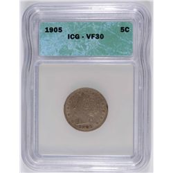 1905 V-NICKEL ICG VF-30