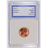 Image 1 : 1955-D LINCOLN CENT IGS MS-68 RED