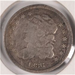 1836 BUST HALF DIME VG