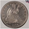 Image 1 : 1860-O SEATED HALF DOLLAR VF/XF