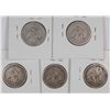 Image 2 : (5) 1856 SEATED QUARTERS