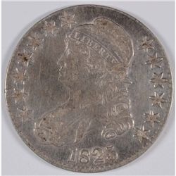 1825 BUST HALF DOLLAR VF (SCRATCH)