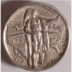 1926-S OREGON TRAIL COMMEN HALF DOLLAR XF