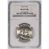 Image 1 : 1951-D FRANKLIN HALF DOLLAR NGC MS-64+ FBL