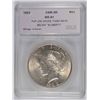 Image 1 : 1922 PEACE DOLLAR SEGS MS-61 (VAM-2H)