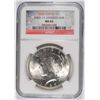 Image 1 : 1923 PEACE DOLLAR NGC MS-63 (WHISKER JAW)