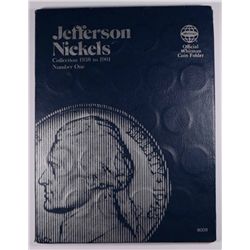 JEFFERSON NICKEL SET, COMPLETE 1938-1961 WITH CH BU 38-D, 38-S, 1943 PDS 50-D