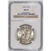 Image 1 : 1946-D WALKING LIBERTY HALF DOLLAR, NGC MS-65 GEM!
