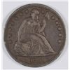 Image 1 : 1842 SEATED DOLLAR, XF MINOR RIM BUMPS
