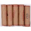 Image 1 : NICE CIRCULATED LINCOLN CENT ROLL LOT: 1916,1917, 1918, 1919, 1920