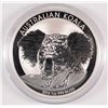 Image 1 : 2014 AUSTRALIAN KOALA, ONE OUNCE .999 SILVER DOLLAR COIN, IN ORIGINAL CAPSULE