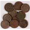 Image 1 : (10) 1849 LARGE CENTS