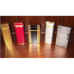 5 Vintage Cigarette Lighters