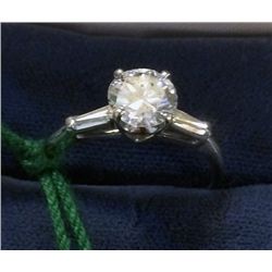 Vintage Estate 14kt Gold Ladies Diamond Ring