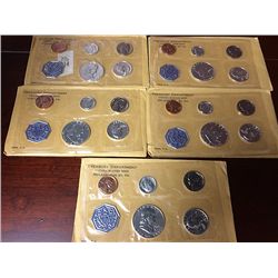5 1963 U.S. Proof Sets