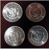 Image 2 : 4 1881-O Morgan Silver Dollars, Brilliant Uncirculated