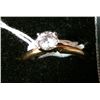 Image 1 : Estate 14kt Gold Ladies Ring with Diamond Solitaire