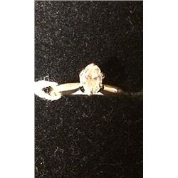 Estate 14kt Gold Diamond Ring
