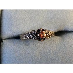 Vintage 14kt Ring with Pink Sapphire