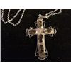 Image 3 : Estate Silver Cross Pendant