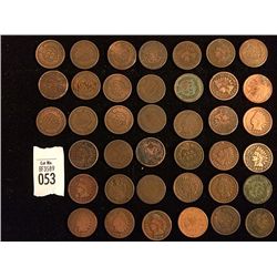 39 Indian Head Pennies
