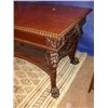 Image 3 : Mahogany Fully Carved "Griffins" Library Table