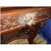 Image 5 : Mahogany Fully Carved "Griffins" Library Table