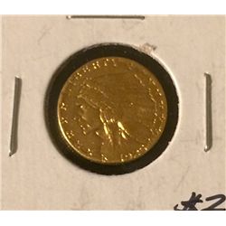 1925-D $2.5 Indian Head Gold Coin