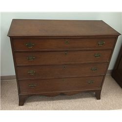 Estate Early Hepplewhite Mahagony 4 Drawer Chest