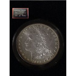 1898 Morgan Silver Dollar, Brilliant Uncirculated