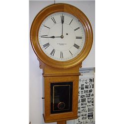 Weight Driven Wall Regulator Clock, E. Howard & Co.