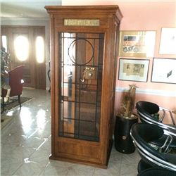 Vintage-Style Phone Booth with Working Phone