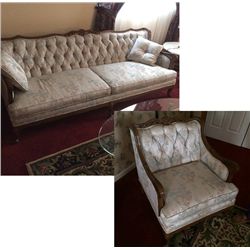Matching Sofa and Chair