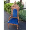 Image 1 : Monumental Gothic Thrown Chair