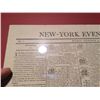 Image 3 : New York Evening Post, First Printing