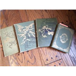 4 Vintage Books by William Hamilton Gibson