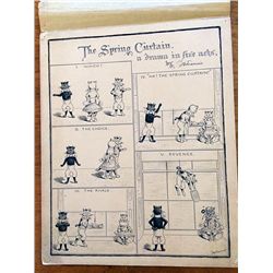 Vintage Harper's Illustration, Pen and Ink
