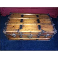Antique Wooden Trunk