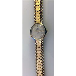 18kt Gold Omega Watch