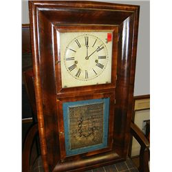 E.N. Welch 2 Door OG Shelf Clock with Weight